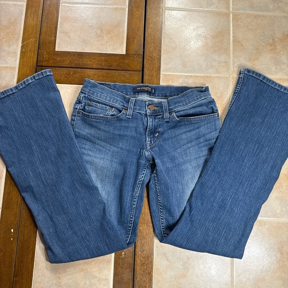 Levi's Women's Denim Wide Leg Jeans - Picture 3 of 5